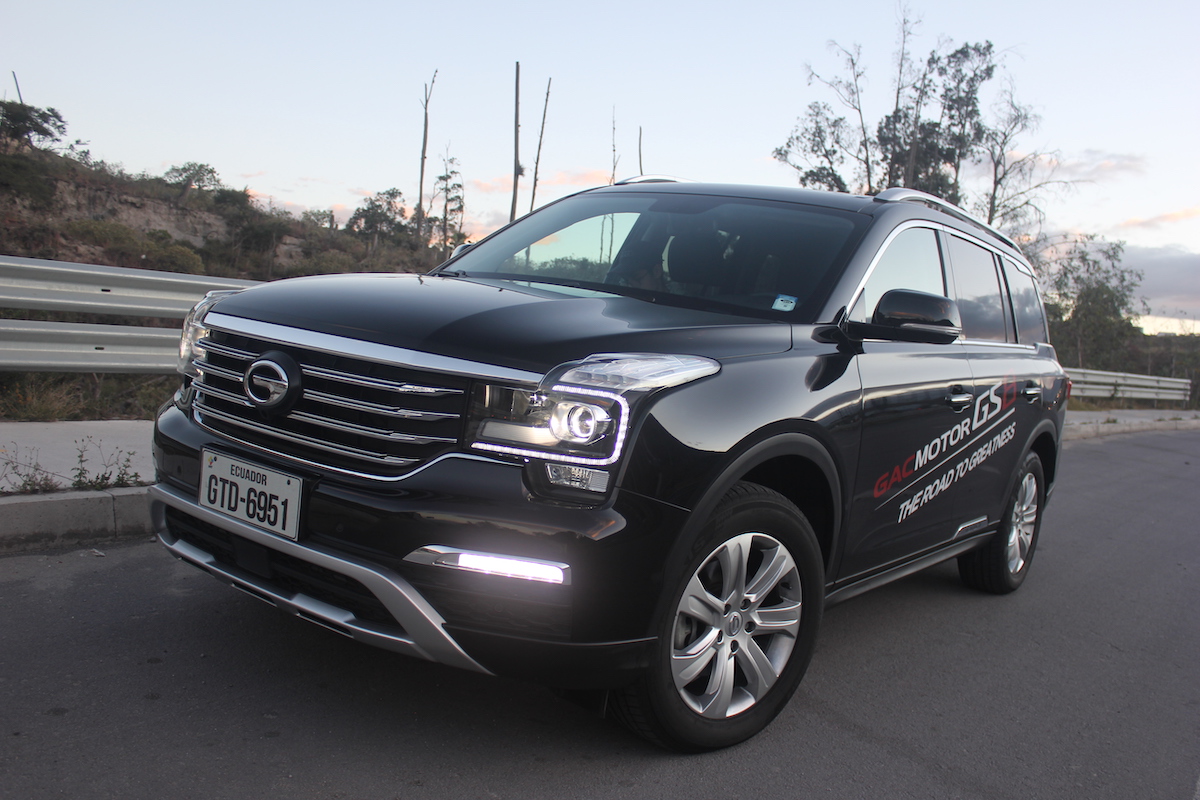 El GS8 es un auto de primera clase
