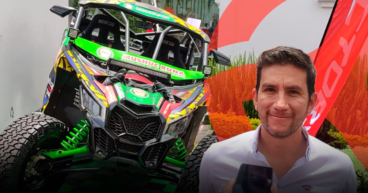 Sebastián Guayasamín piensa en grande para el Dakar 2023