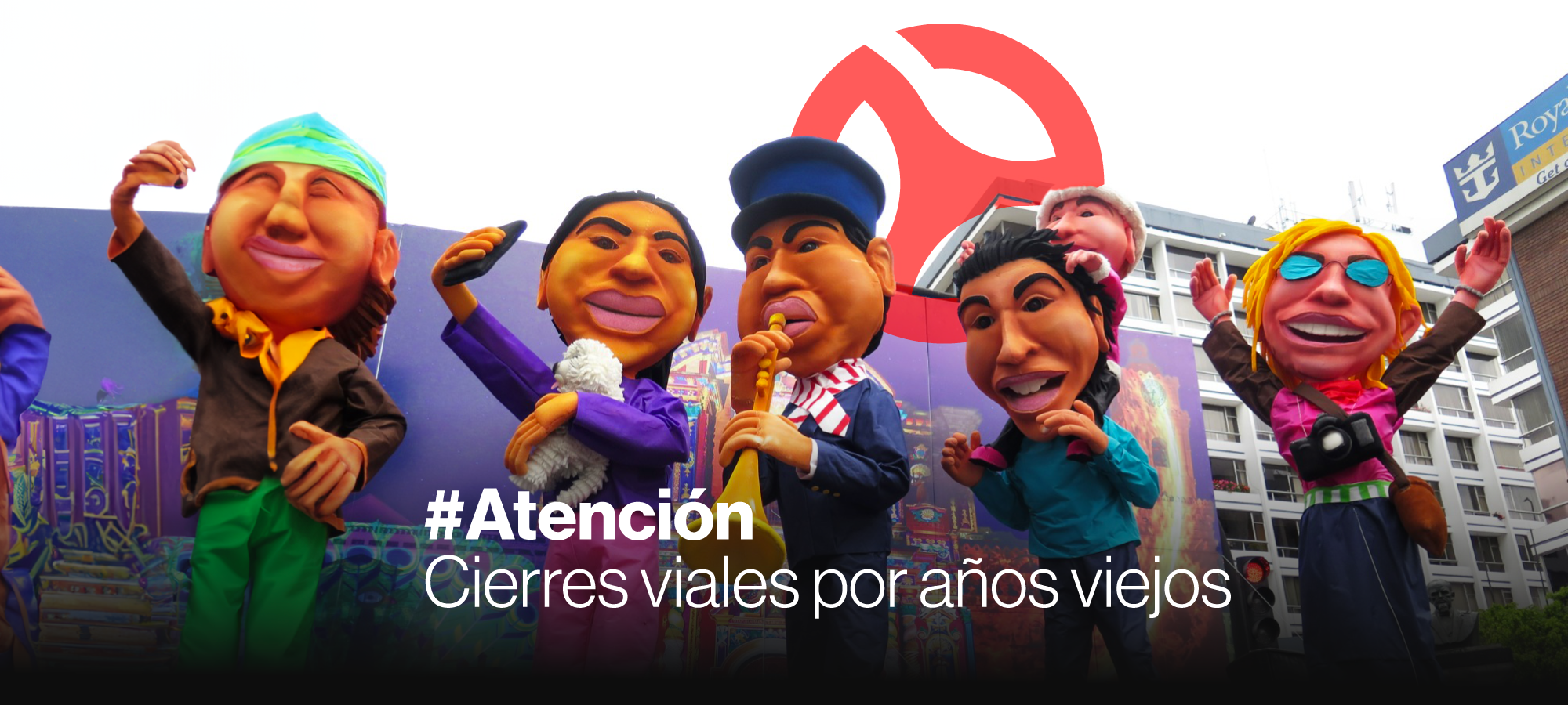 ¡Atención Quito! Cierres viales por años viejos en la Amazonas